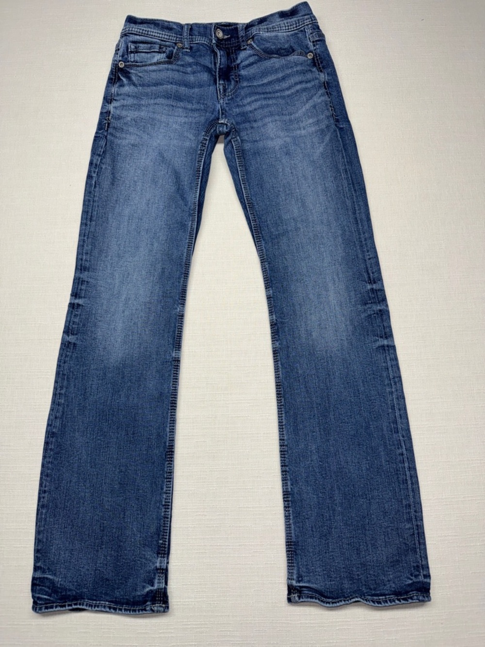 BKE Men's Aiden Blue Bootcut Jeans